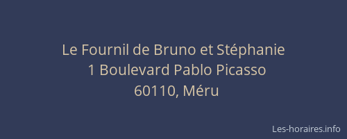 Le Fournil de Bruno et St&eacute;phanie
