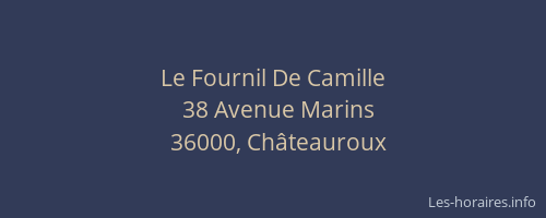 Le Fournil De Camille