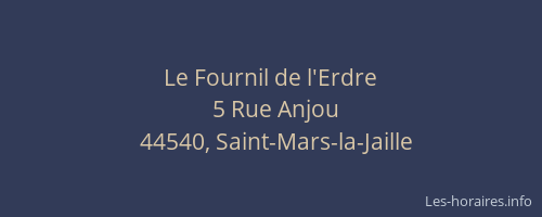 Le Fournil de l'Erdre