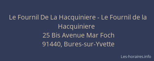 Le Fournil De La Hacquiniere - Le Fournil de la Hacquiniere
