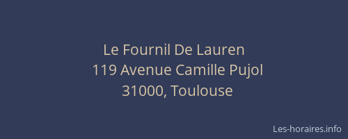 Le Fournil De Lauren