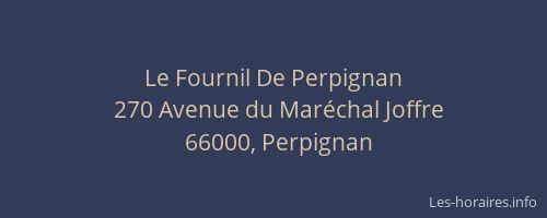 Le Fournil De Perpignan