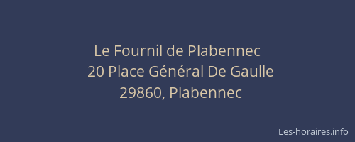 Le Fournil de Plabennec
