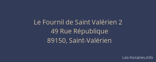 Le Fournil de Saint Valérien 2