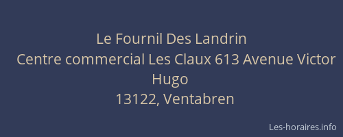 Le Fournil Des Landrin