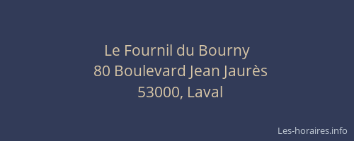 Le Fournil du Bourny