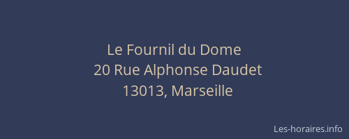 Le Fournil du Dome