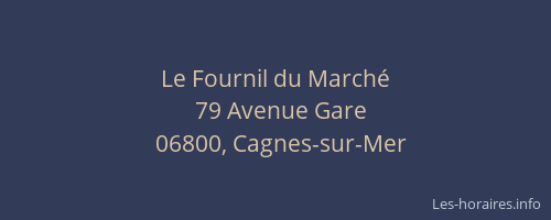 Le Fournil du Marché