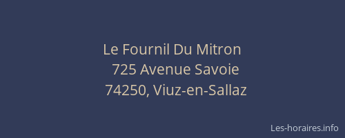 Le Fournil Du Mitron