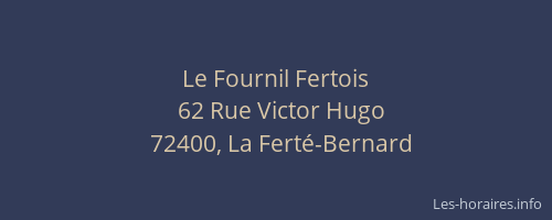 Le Fournil Fertois