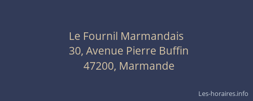 Le Fournil Marmandais