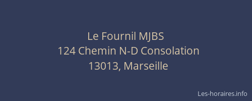 Le Fournil MJBS