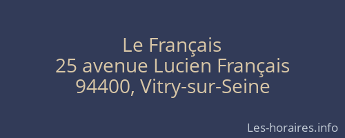 Le Français