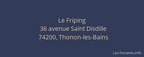 Le Friping