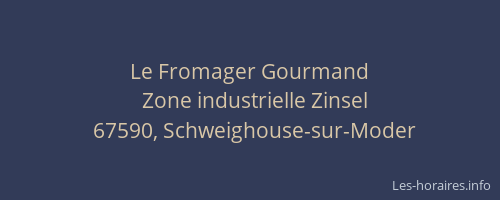 Le Fromager Gourmand