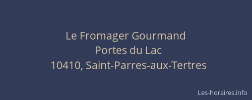 Le Fromager Gourmand