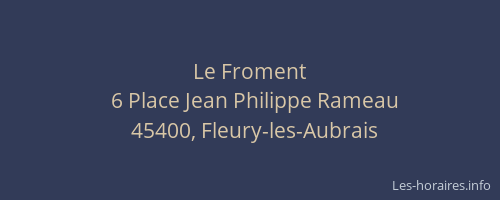 Le Froment