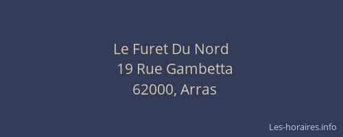 Le Furet Du Nord