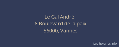 Le Gal André