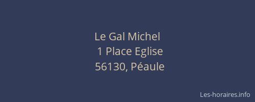 Le Gal Michel
