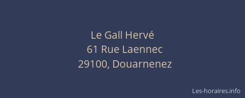 Le Gall Herv&eacute;