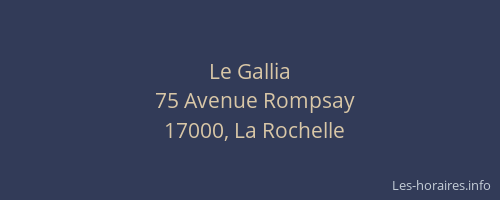 Le Gallia