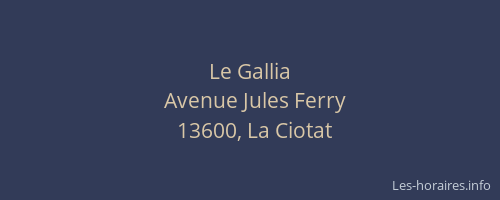 Le Gallia