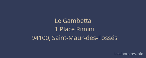 Le Gambetta