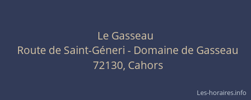Le Gasseau