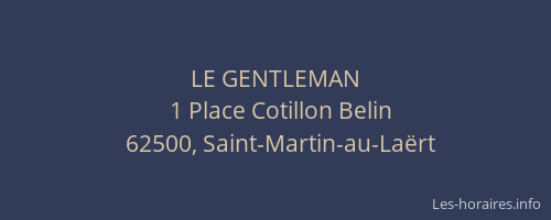 LE GENTLEMAN