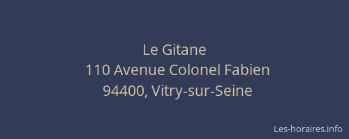 Le Gitane