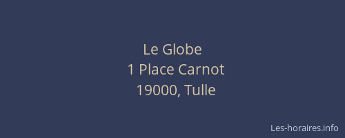 Le Globe
