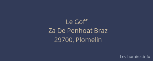 Le Goff