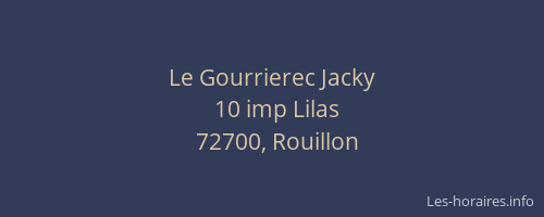 Le Gourrierec Jacky