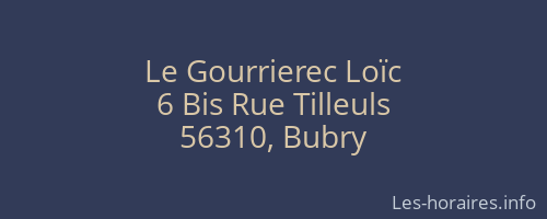Le Gourrierec Loïc