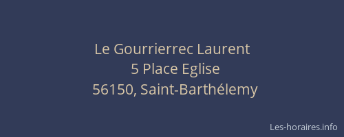 Le Gourrierrec Laurent