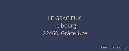 LE GRACIEUX