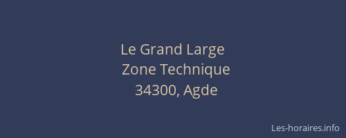 Le Grand Large