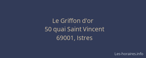 Le Griffon d'or