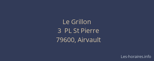 Le Grillon