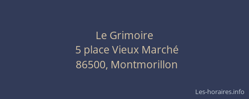 Le Grimoire