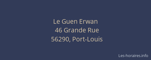 Le Guen Erwan