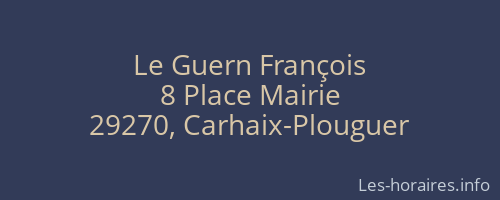 Le Guern François
