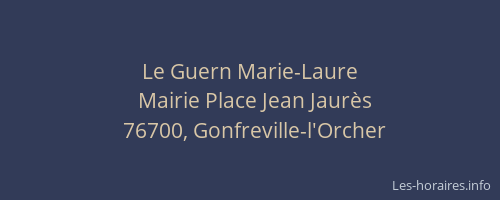 Le Guern Marie-Laure