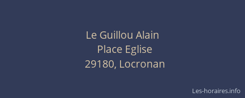 Le Guillou Alain