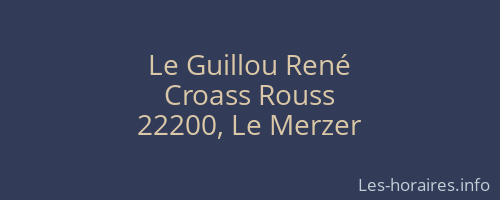 Le Guillou René