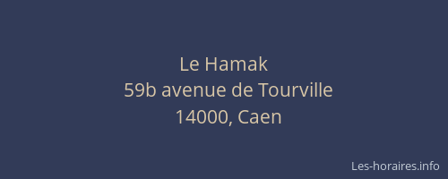 Le Hamak
