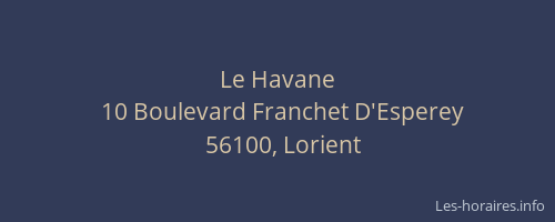 Le Havane