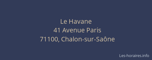 Le Havane