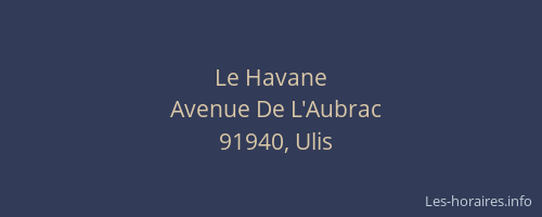 Le Havane